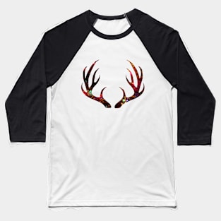 Christmas Deer Baseball T-Shirt